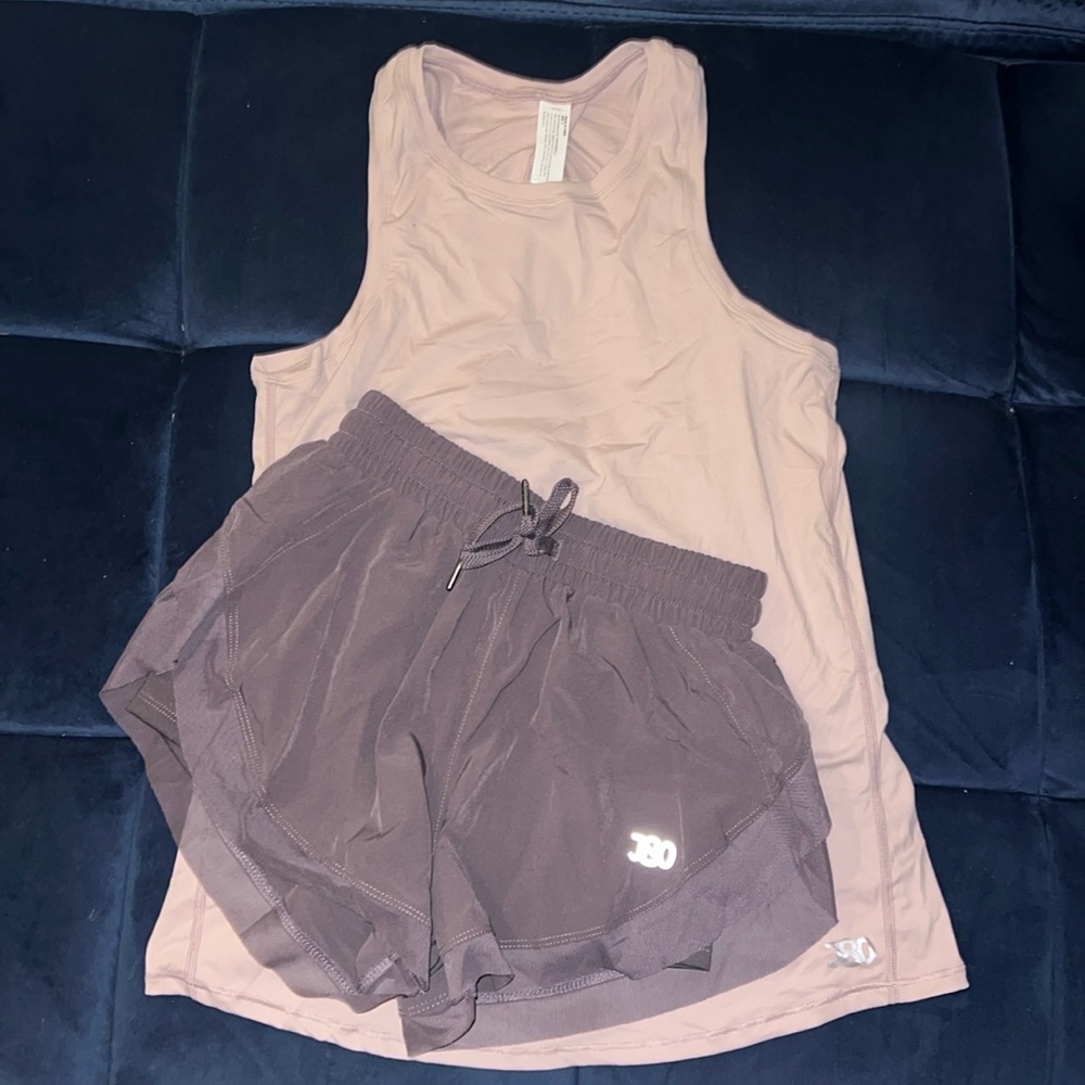 J80 fit workout set, never worn! Will sell as set or individually!